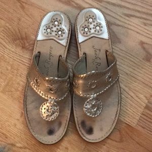 Platinum Hamptons Sandal from Jack Rogers